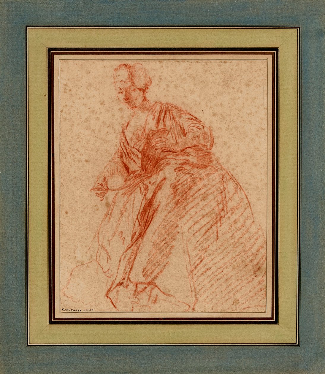 Woman reading by Anonymous Anonymous