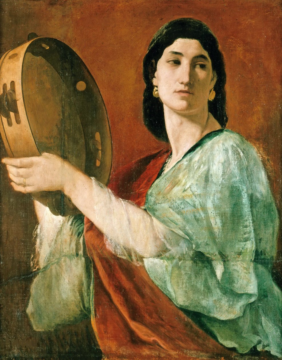 Miriam, 1862 by Anselm Feuerbach
