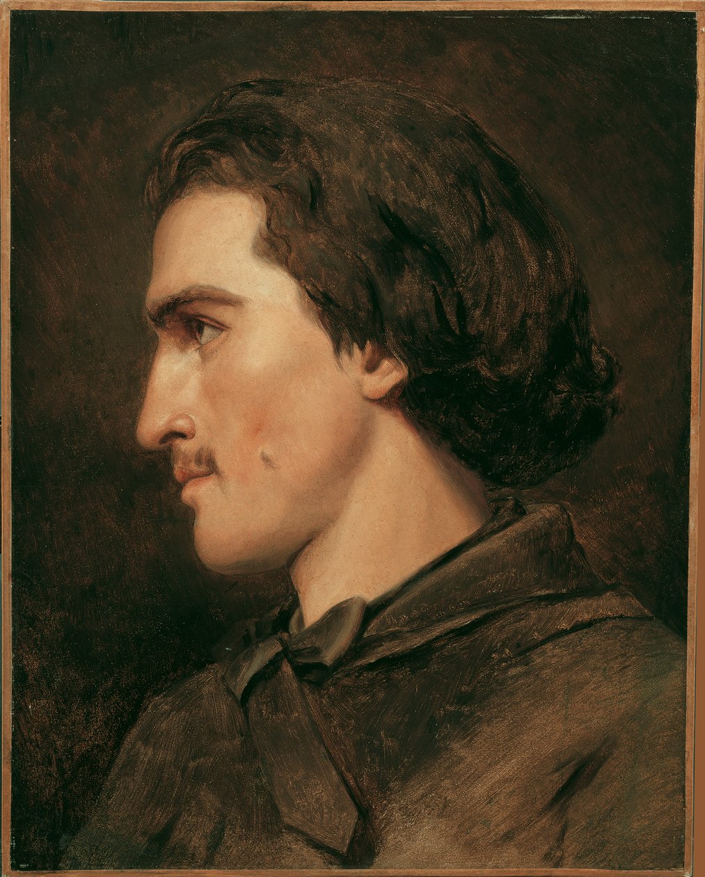 Self-Portrait (?) by Anselm Feuerbach