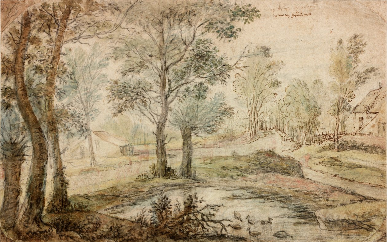 Landscape by Anthonie Waterloo
