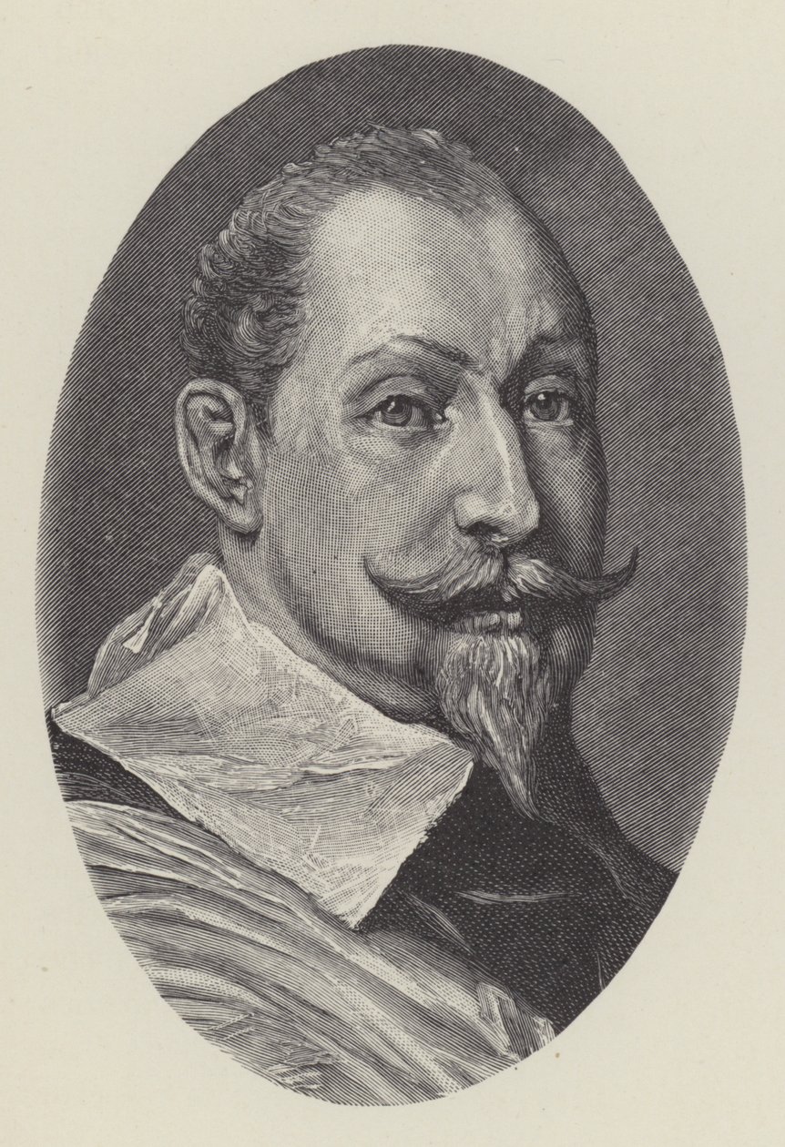 Gustavus Adolphus II, King of Sweden by Anthony van after Dyck