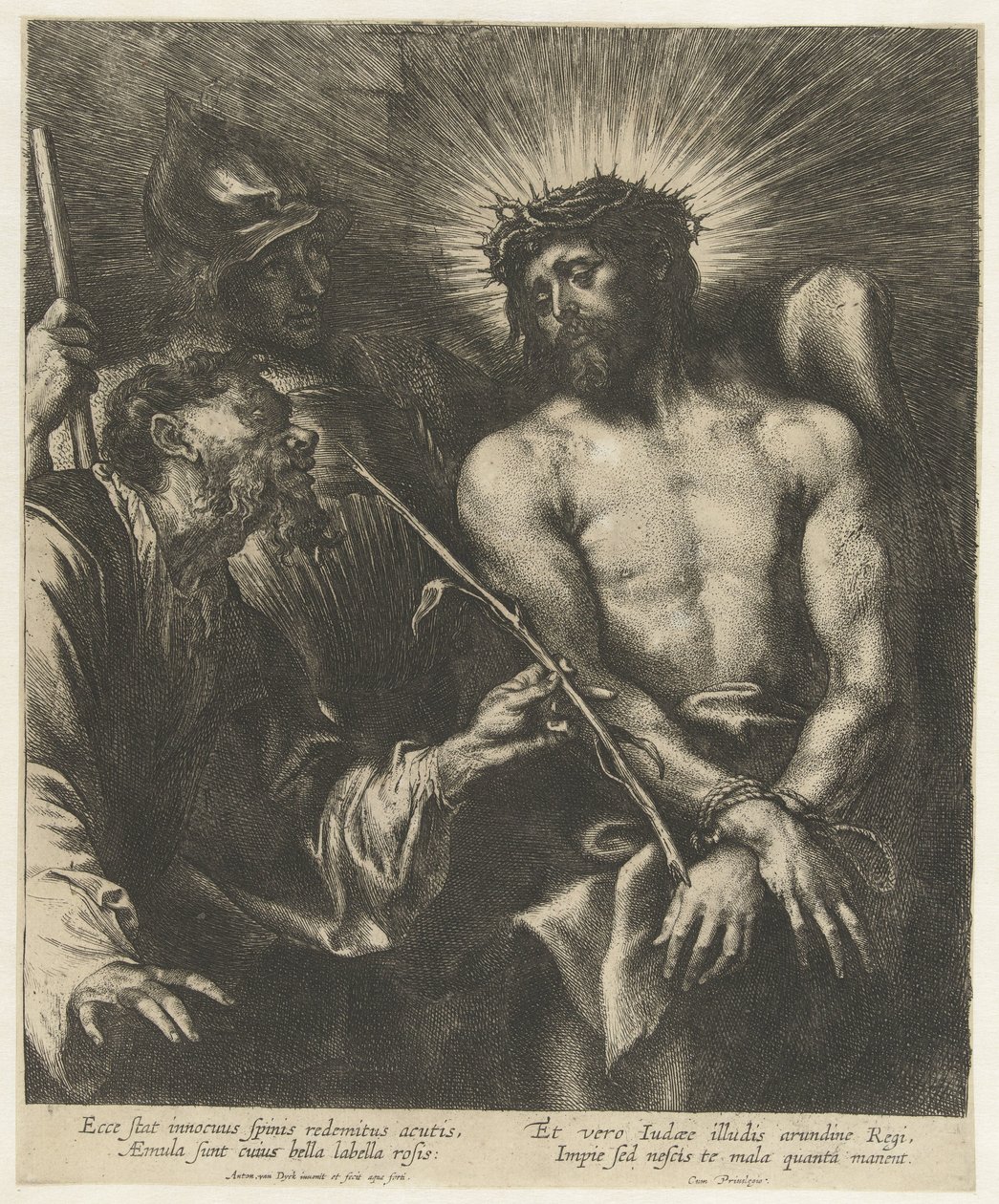 The Mocking of Christ by Anthony van Dyck