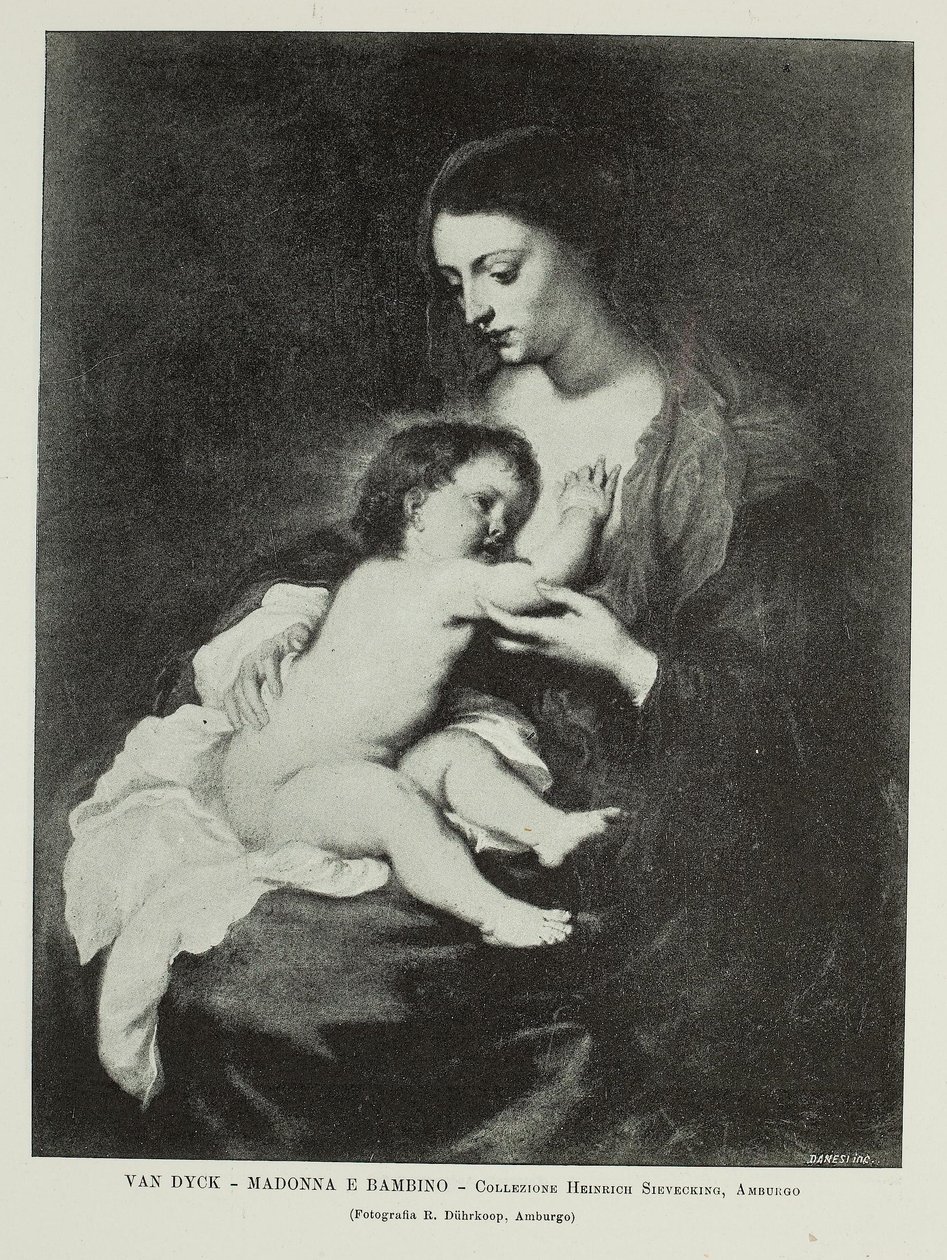 Madonna and Child by Anthony van Dyck