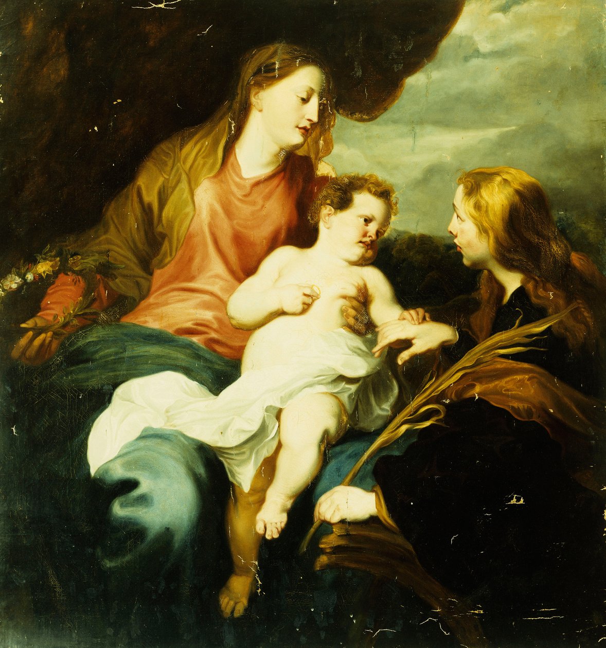 The Holy Family by Anthony van Dyck