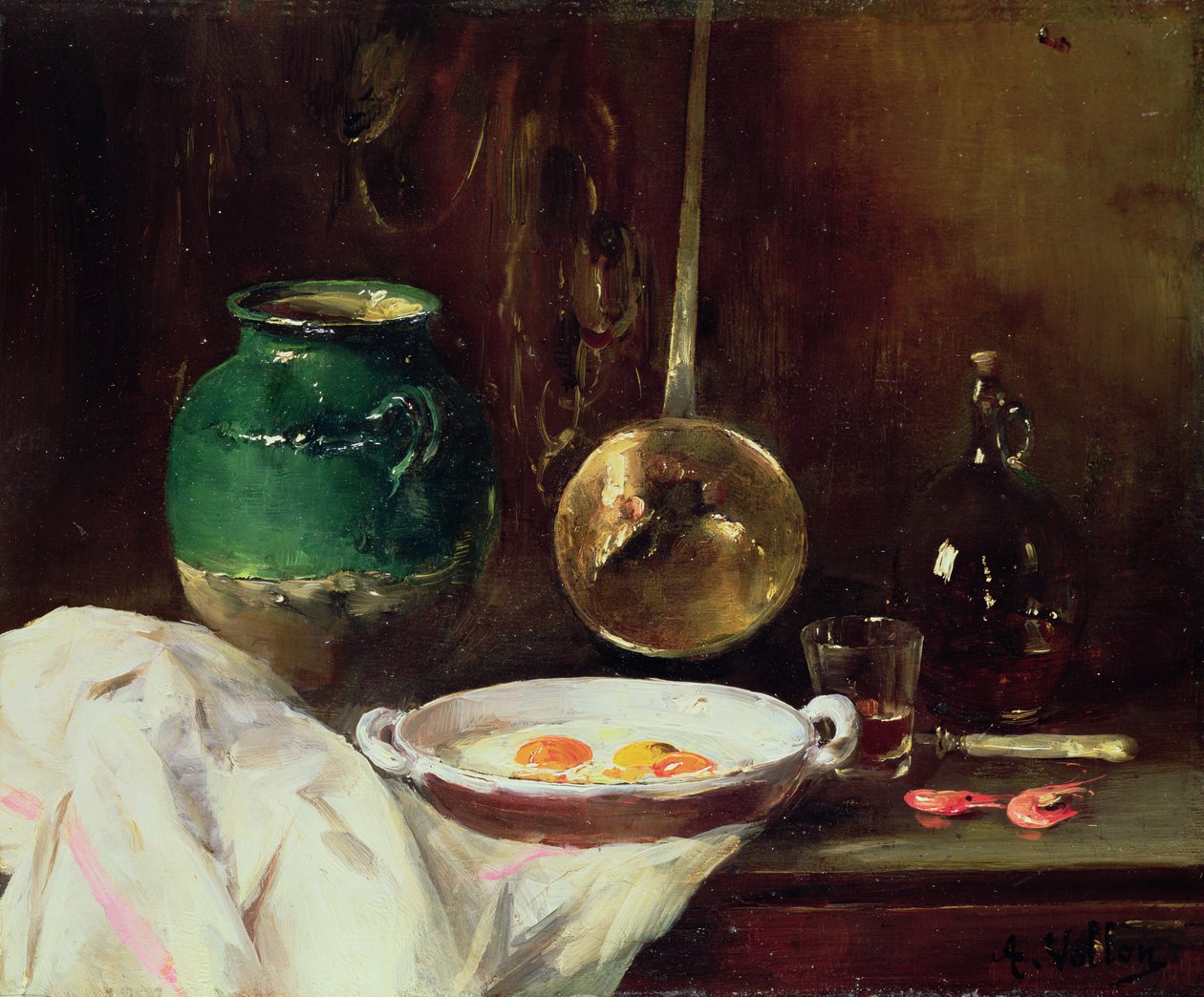 Still Life by Antoine Vollon