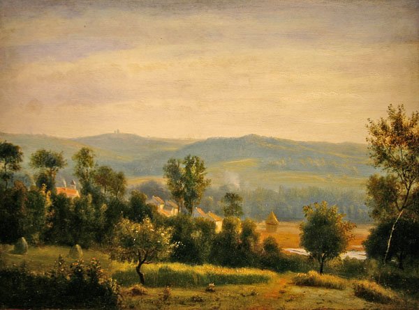 Morning Landscape by Antoine Chintreuil