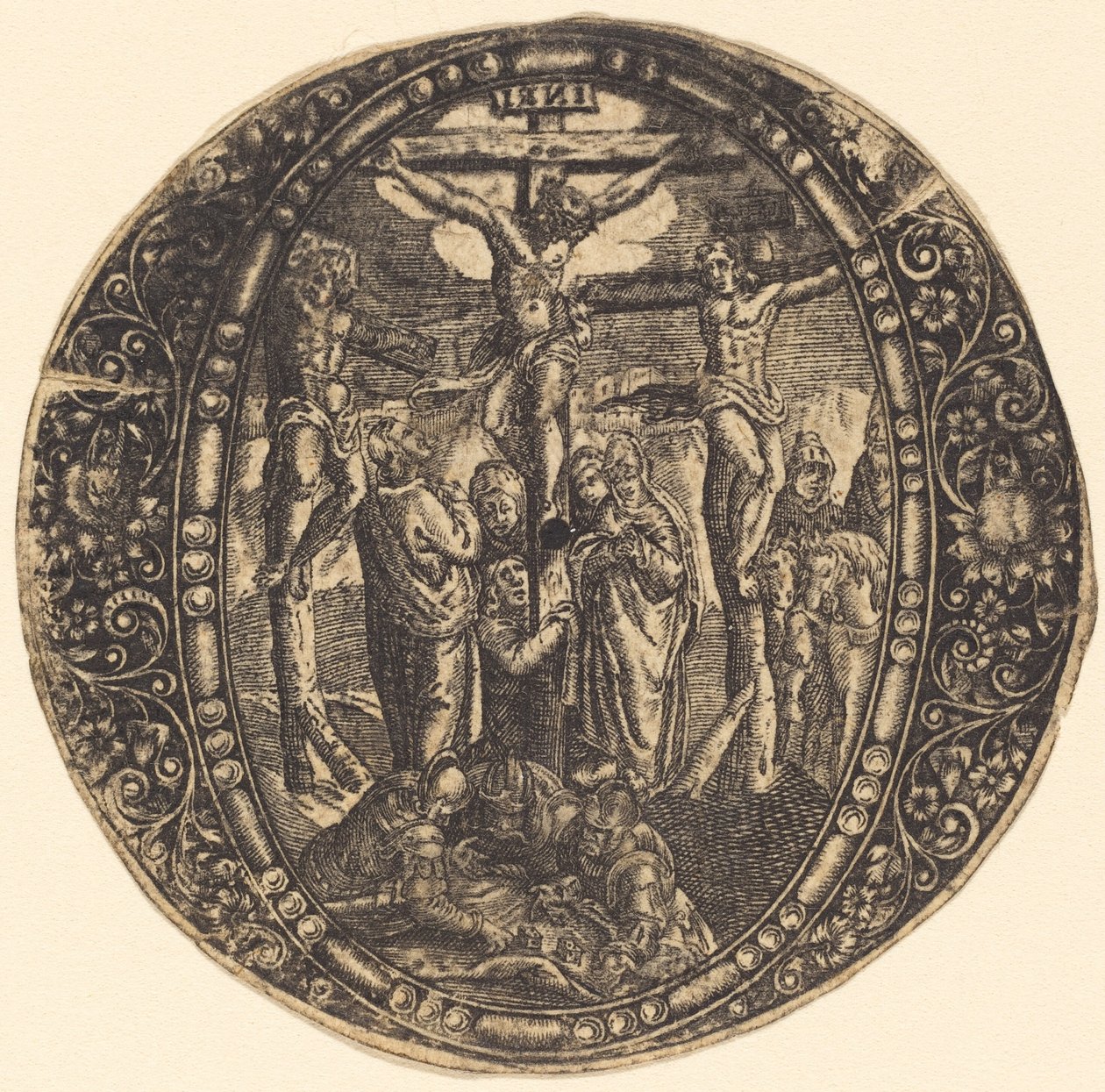 The Crucifixion by Antoine Jacquard