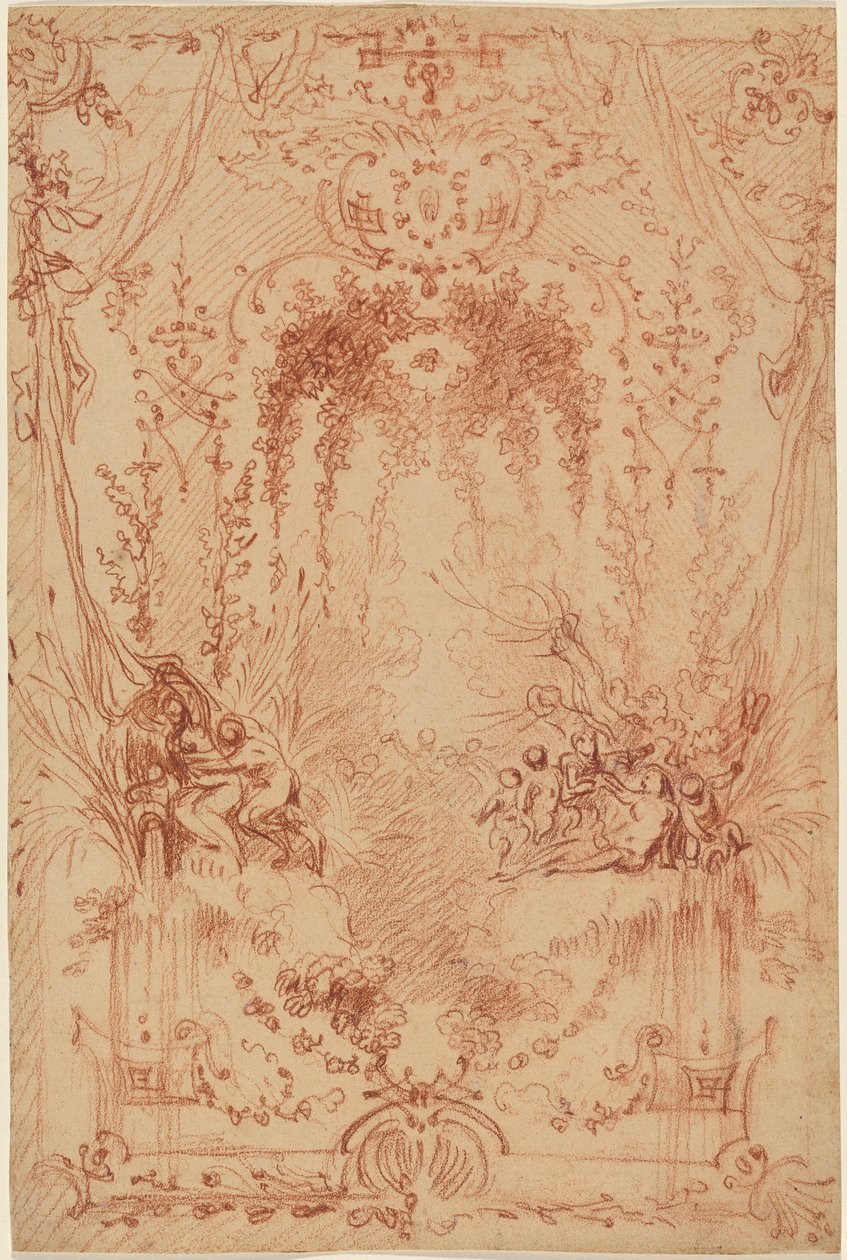 The Bower by Antoine Watteau