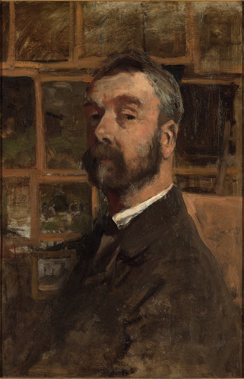 Self Portrait, c.1884 by Anton Mauve