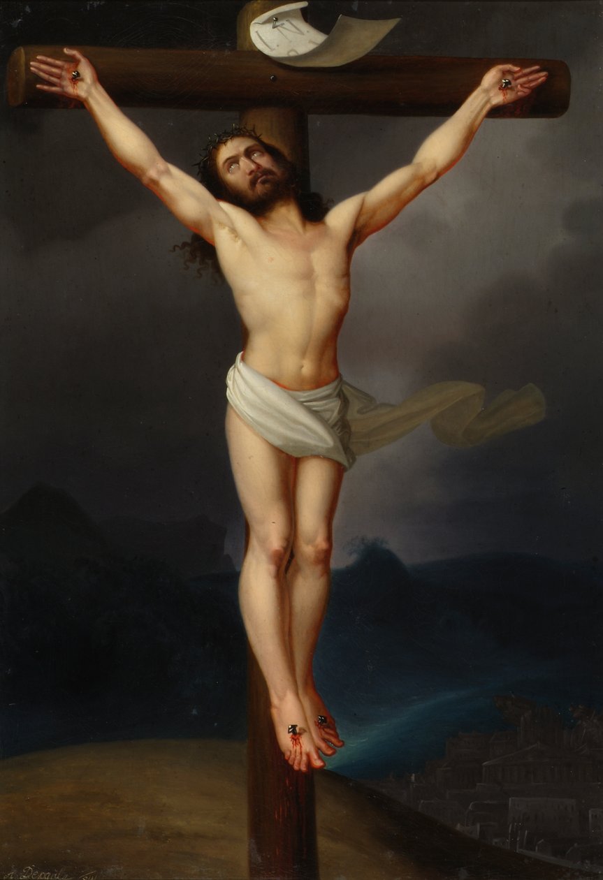 Christ on the Cross by Anton Depauly