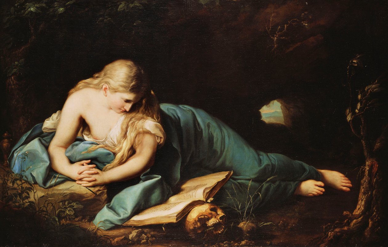 Saint Mary Magdalen by Anton Graff