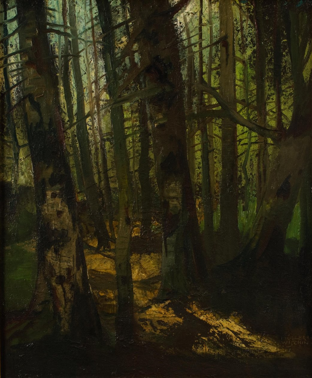 Forest Clearing by Anton Müller Wischin