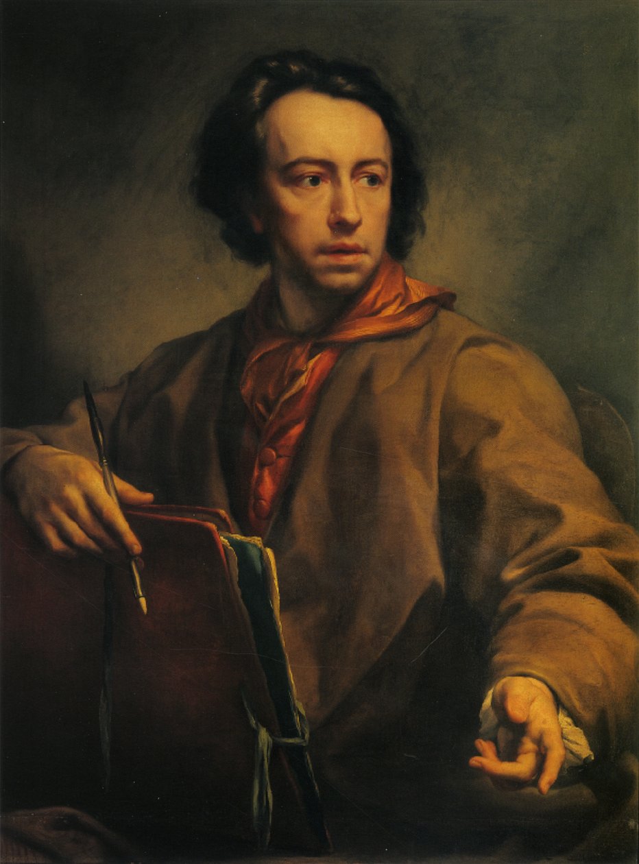 Self-portrait by Anton Raphael Mengs