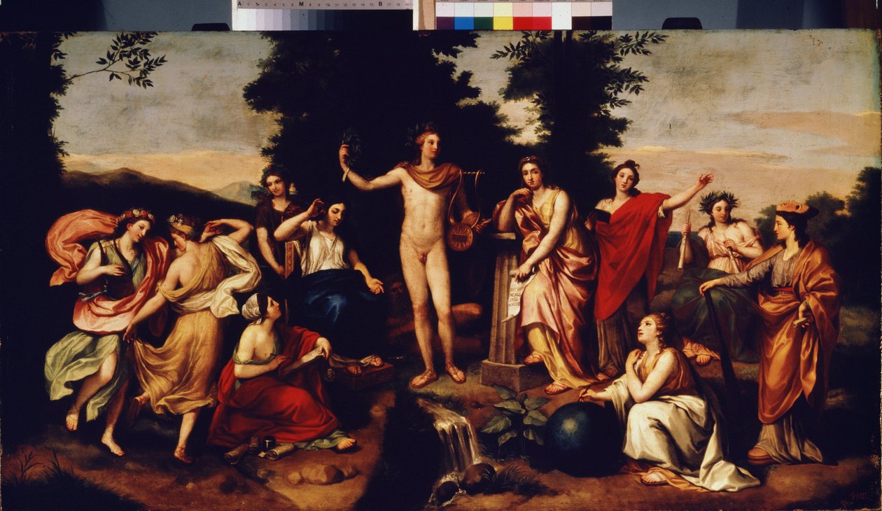 Parnassus by Anton Raphael Mengs