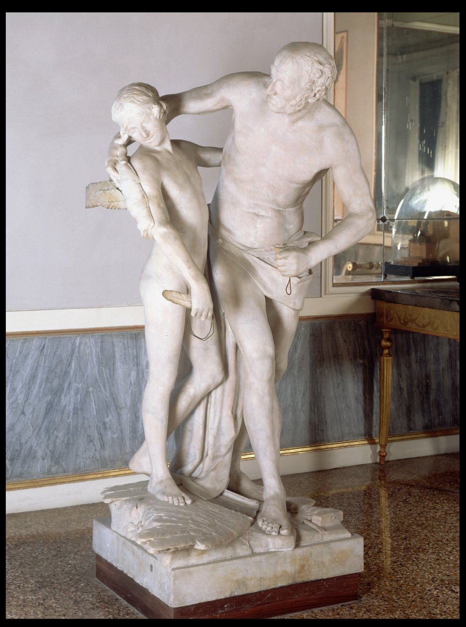 Daedalus and Icarus by Antonio Canova