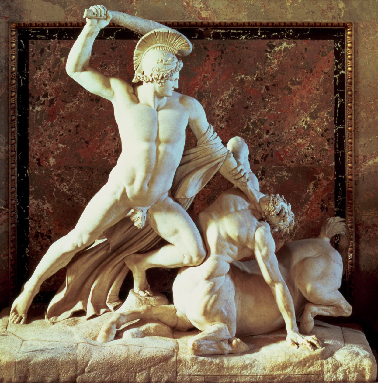 Theseus Slaying a Centaur by Antonio Canova