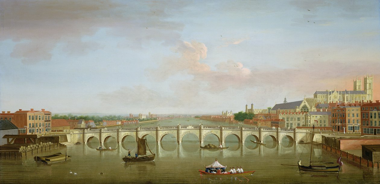 Westminster Bridge by Antonio Joli