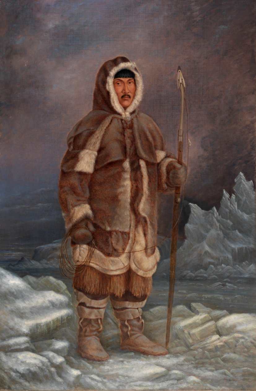 Eskimo Man, ca. 1893 by Antonio Zeno Shindler