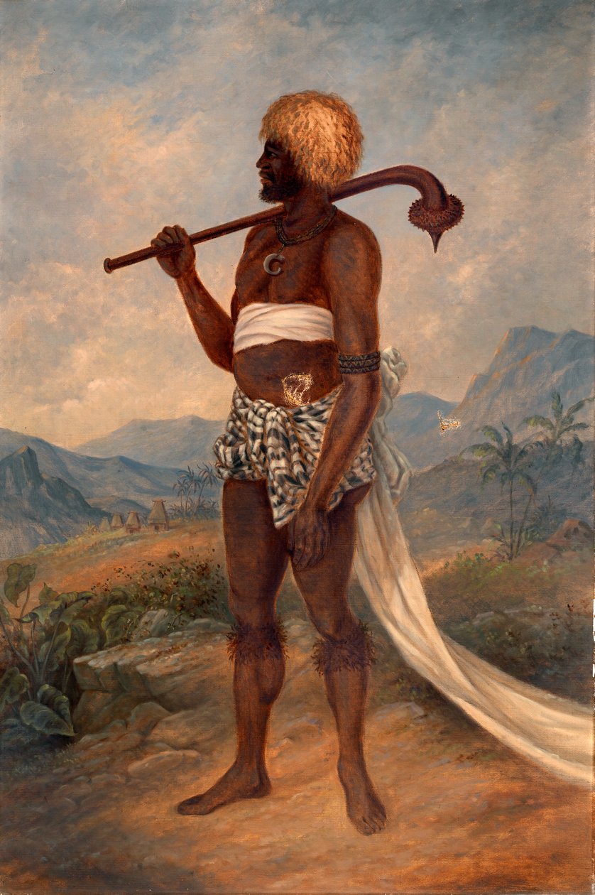 Fijian Man by Antonio Zeno Shindler