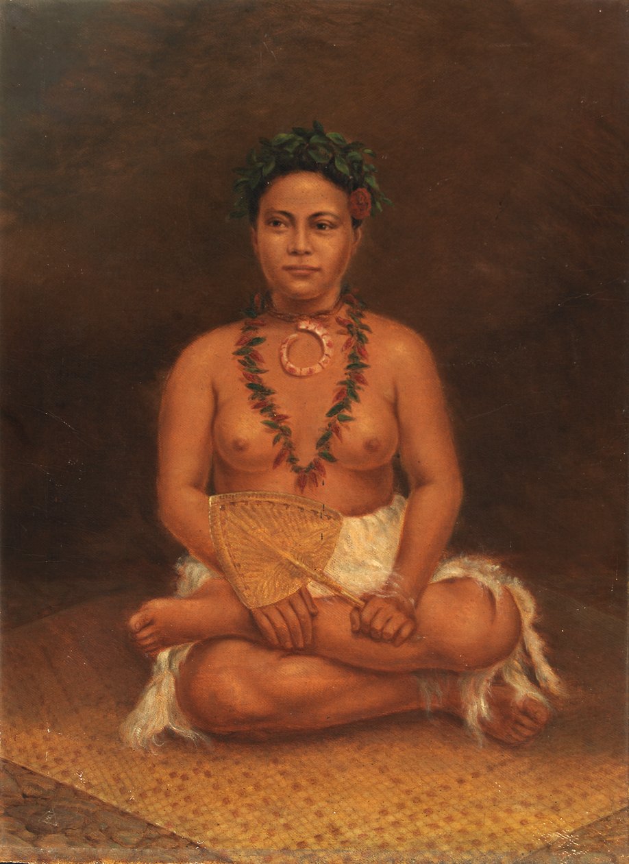 Samoan Woman, ca. 1890-1899 by Antonio Zeno Shindler