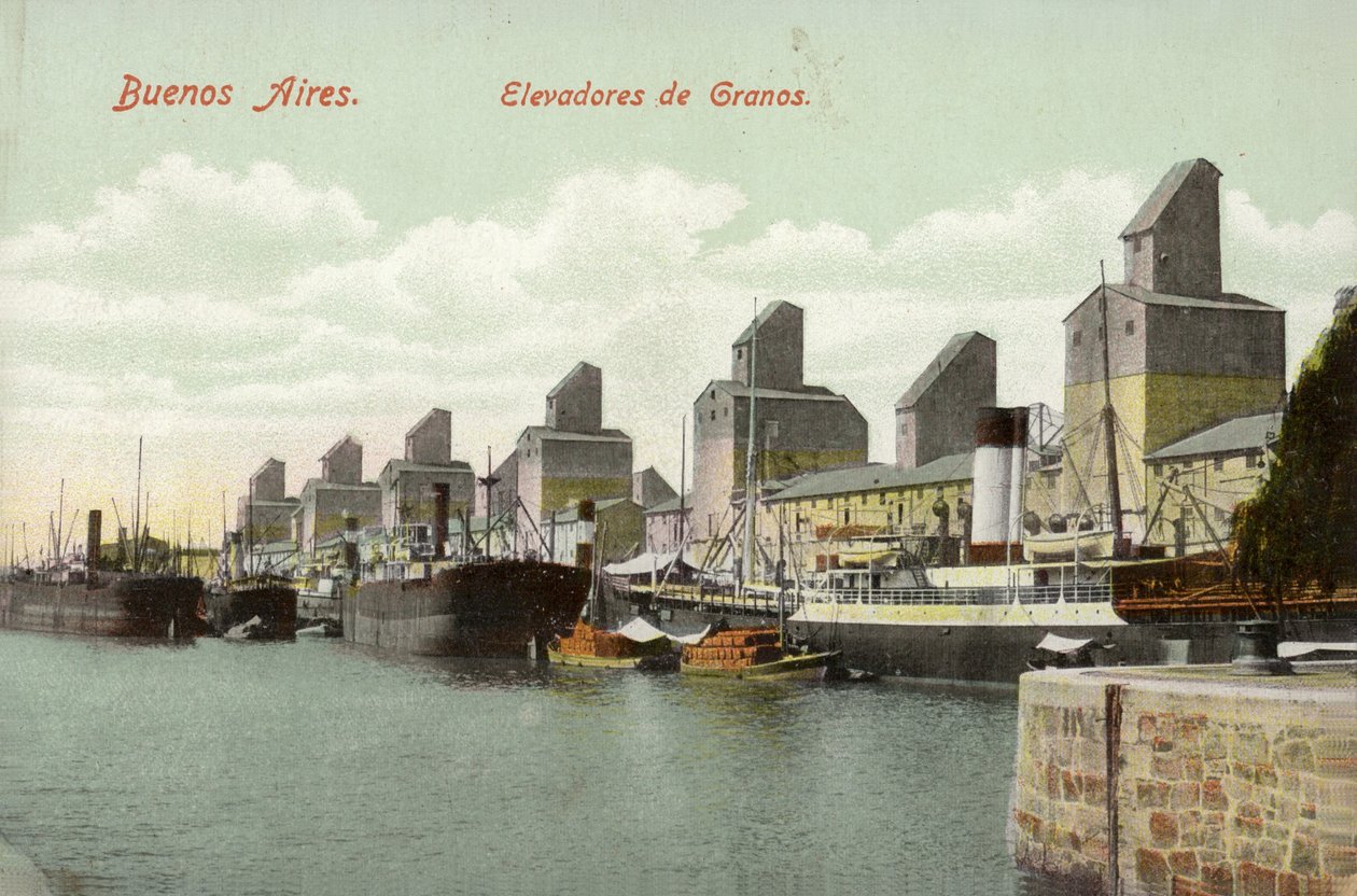 Grain Elevators, Buenos Aires, Argentina by Argentinian Photographer