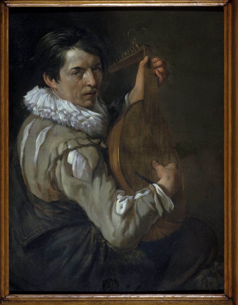 The Lute Player by Arie de Vois