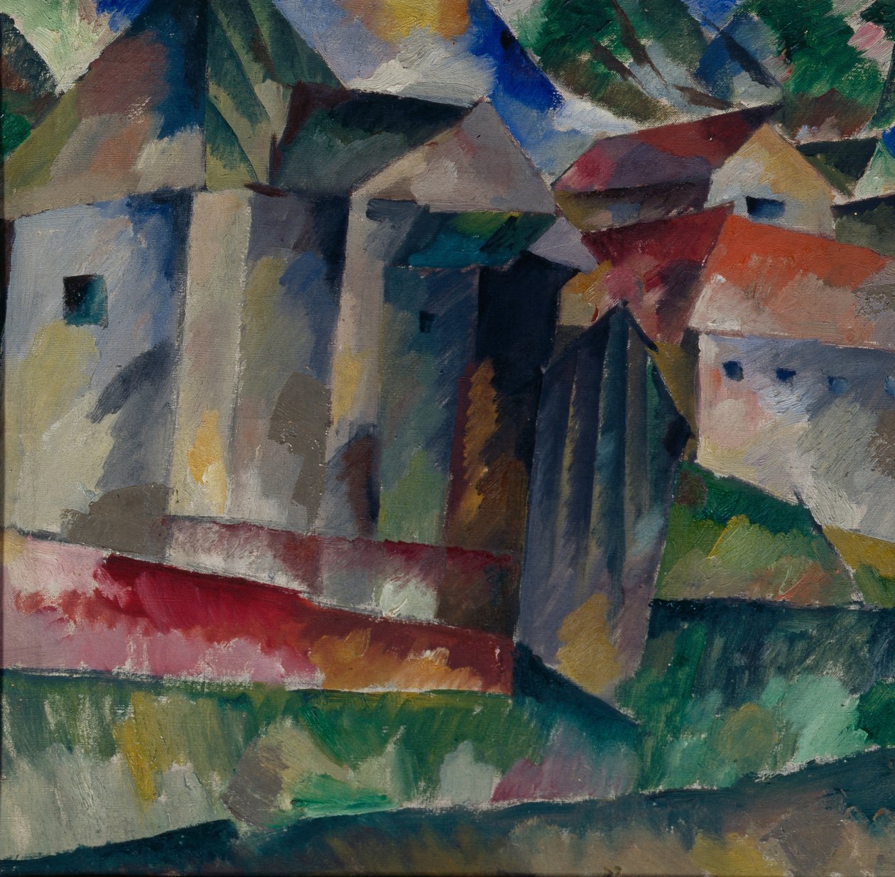 Houses by Aristarkh Vasilievic Lentulov