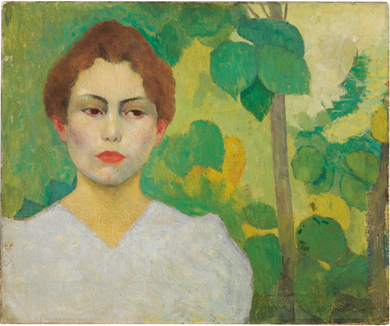 Woman in White by Aristide Maillol