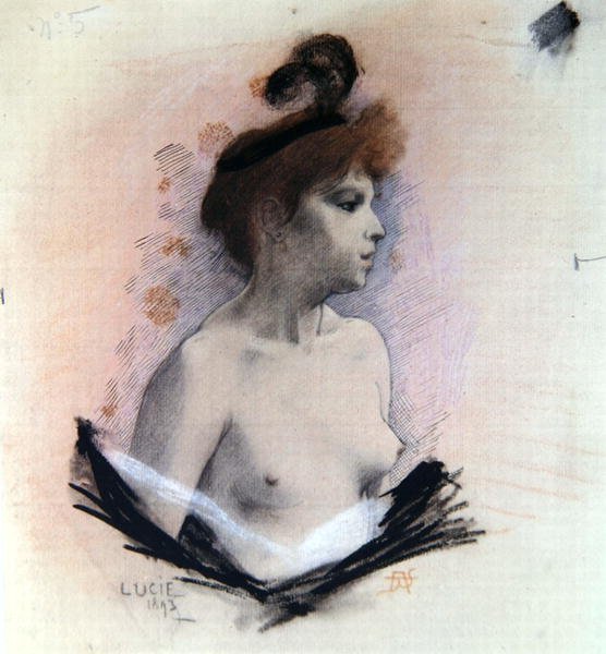 Lucie by Armand Rassenfosse