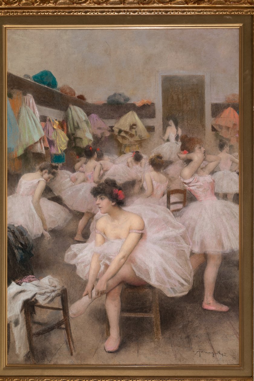 Female Dancers by Arnaldo Ferraguti