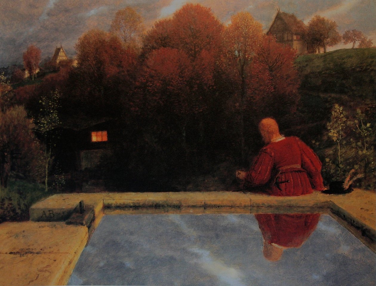 The Homecoming by Arnold Böcklin