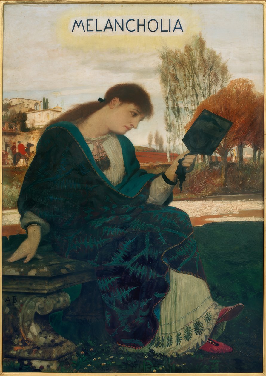 Melancholia by Arnold Böcklin