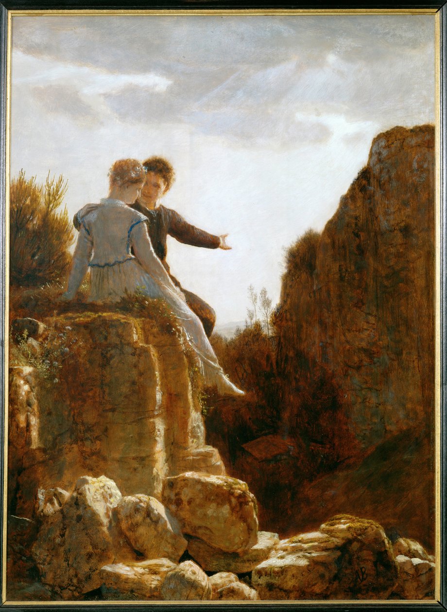 Wedding Trip by Arnold Böcklin