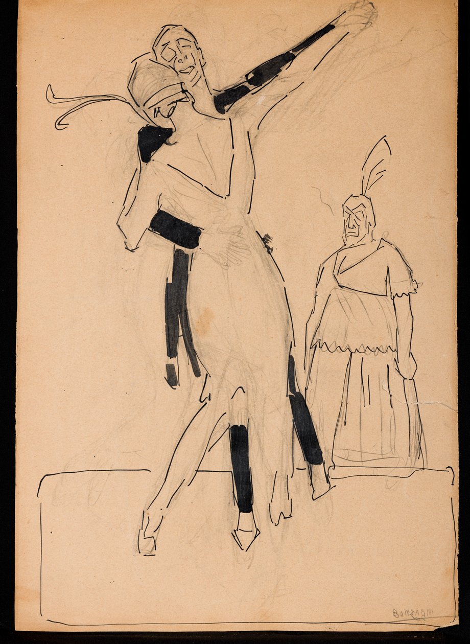 Dancers by Aroldo Bonzagni
