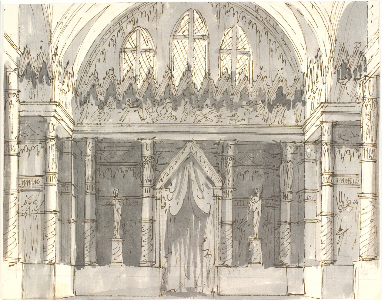 Church Interior by Aron Wallick