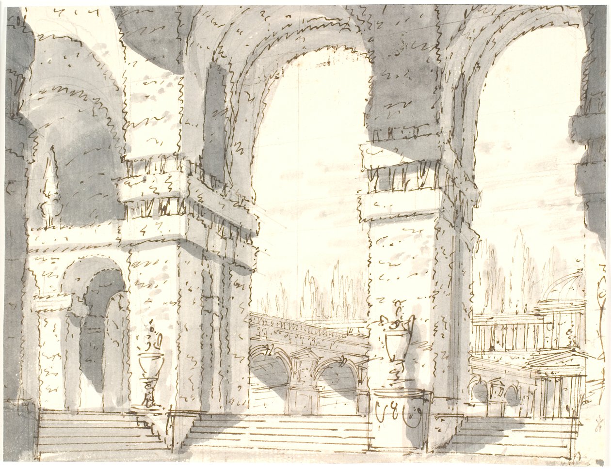 Palace Complex with Arcades by Aron Wallick