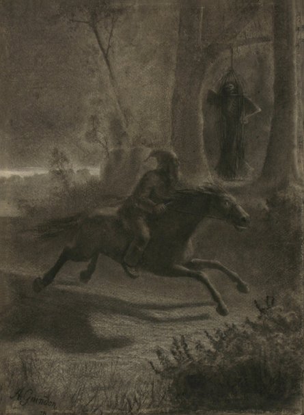 La Corriveau by Arthur Guindon