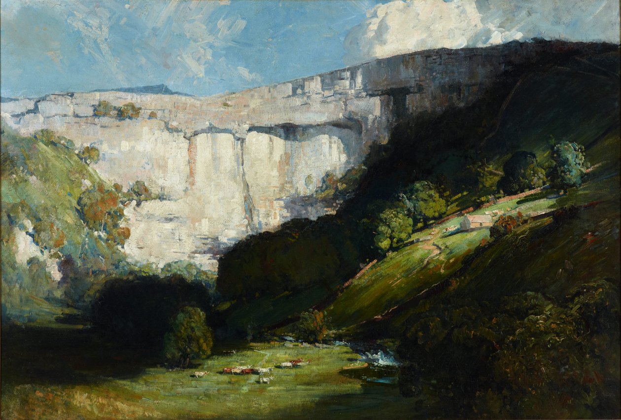 Malham Cove by Arthur Streeton