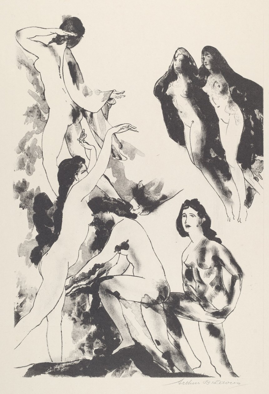 Free of Clouds by Arthur B. Davies