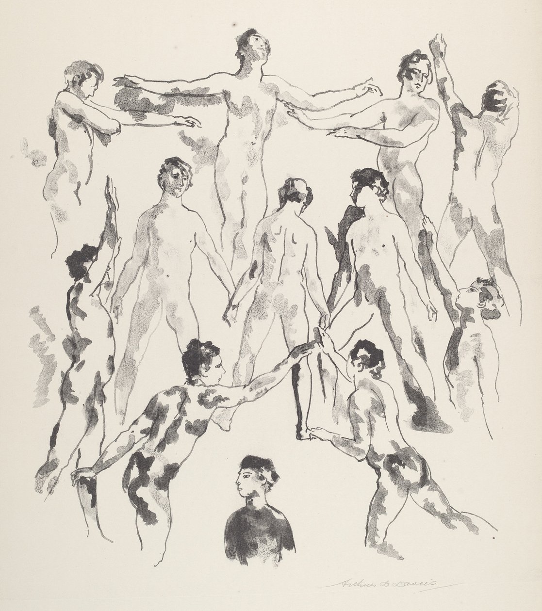 Twelve Men by Arthur B. Davies