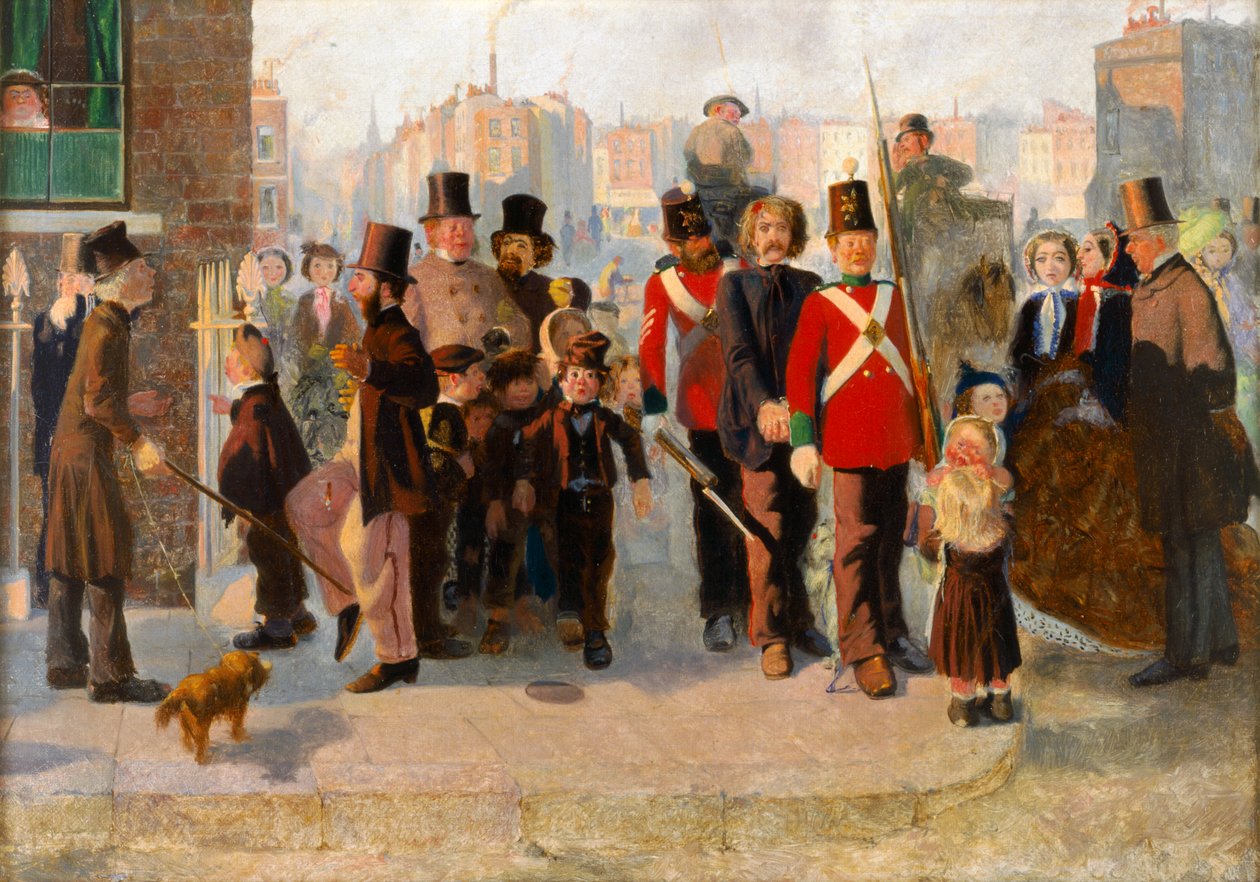 The Deserter by Arthur Boyd Houghton