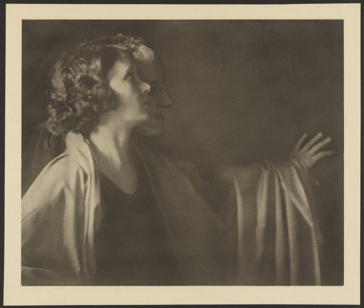 Couple in Profile by Arthur F. Kales