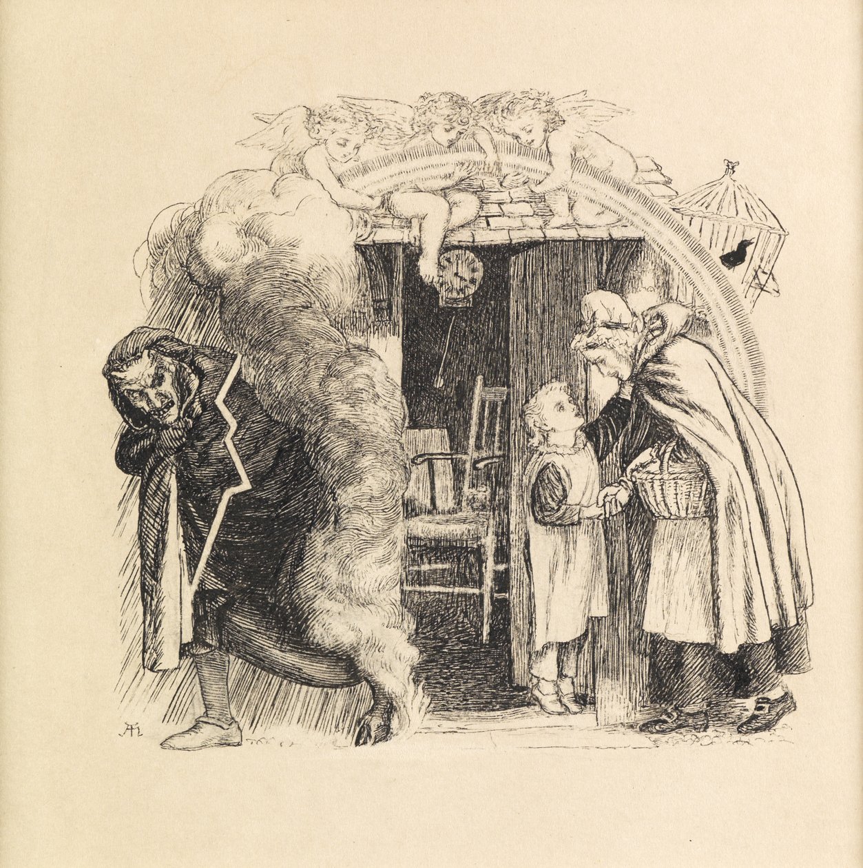Little Keeper by Arthur Hughes