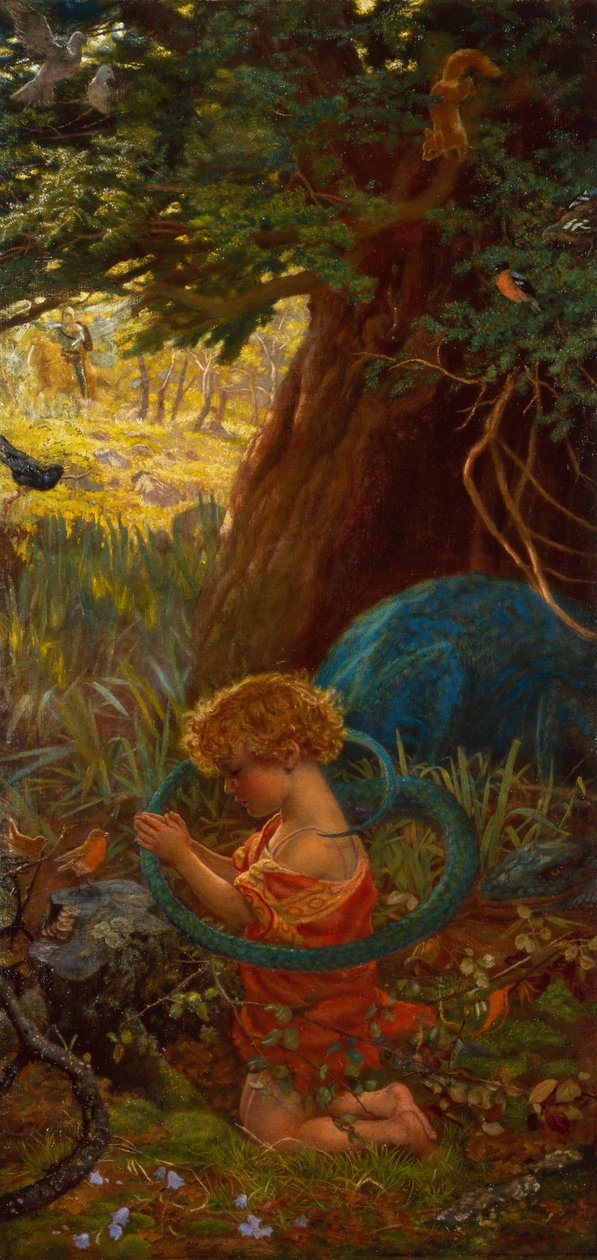 The Rescue by Arthur Hughes