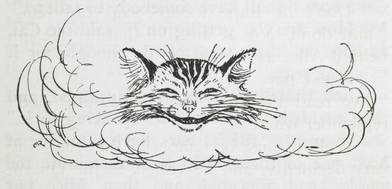 The Cheshire Cat by Arthur Rackham