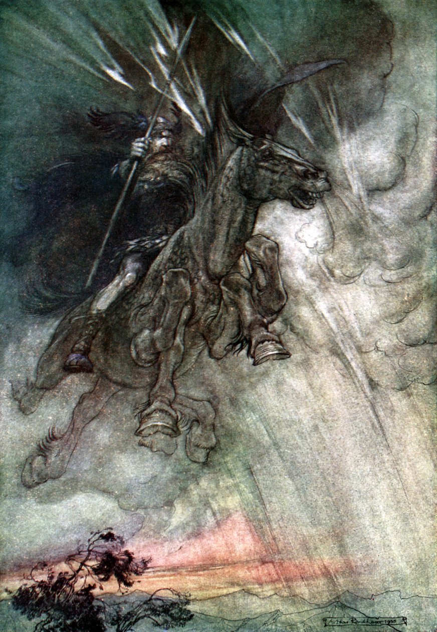 The Rhinegold by Arthur Rackham