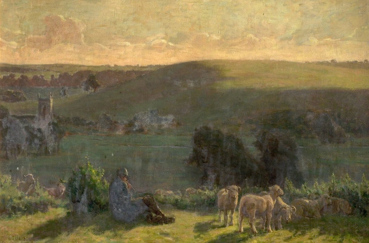 In the Down Country by Arthur Tomson