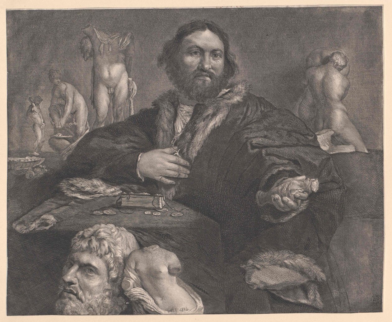 Andrea Odoni by Artist Unknown