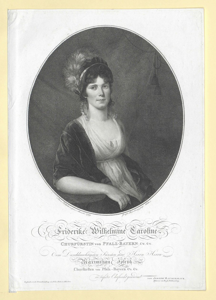 Caroline of Baden by Artist Unknown