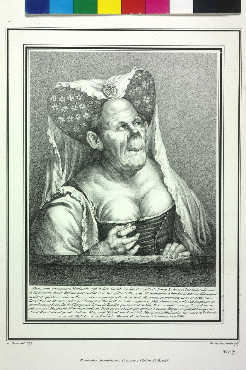 Countess Margaret Maultasch of Tyrol by Artist Unknown